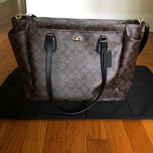COACH diaper bag